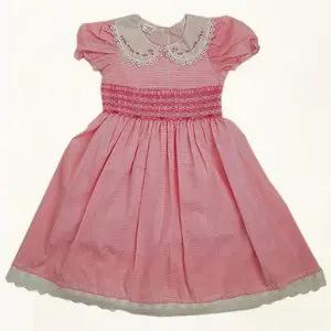 Pink Smocked dress